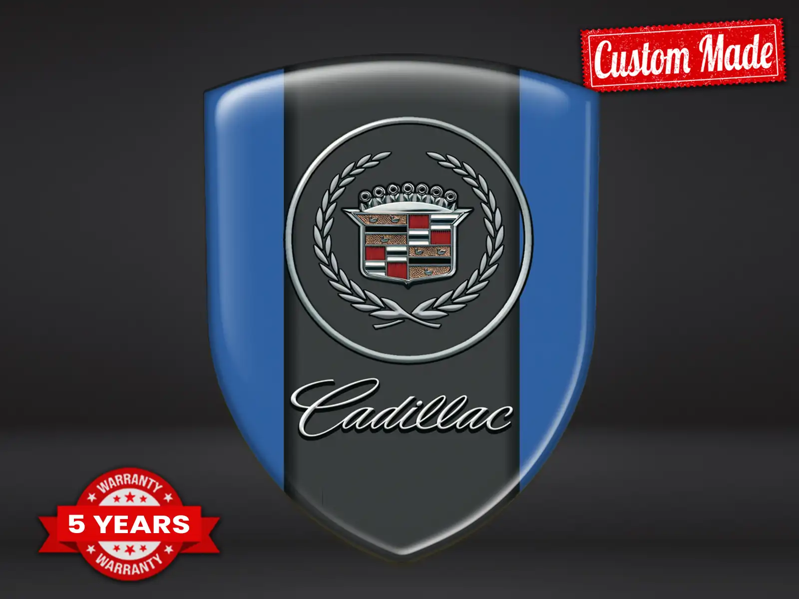 Cadillac Pegatina Parabrisas Contemporánea Máximo Resistente  ST